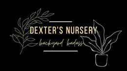 DEXTER'S NURSERY BACKYARD BADASS logo