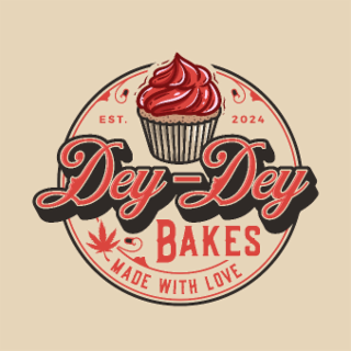 DEY-DEY BAKES, MADE WITH LOVE, EST. 2024 MADE WITH LOVE logo