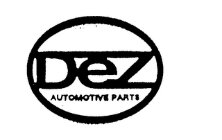 DEZ AUTOMOTIVE PARTS logo