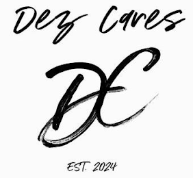 DEZ CARES EST. 2024 DC logo