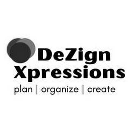 DEZIGN XPRESSIONS | PLAN ORGANIZE | CREATE logo