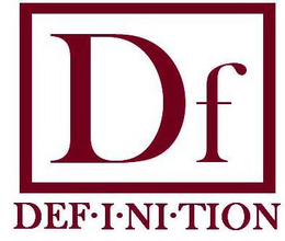 DF DEF·I·NI·TION logo
