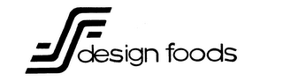DF DESIGN FOODS logo