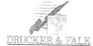 DF DRUCKER & FALK logo