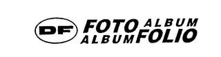 DF FOTO ALBUM ALBUM FOLIO logo