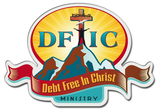 DF IC DEBT FREE IN CHRIST MINISTRY logo
