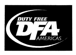 DFA DUTY FREE AMERICAS logo