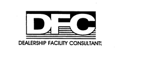 DFC DEALERSHIP FACILITY CONSULTANTS logo
