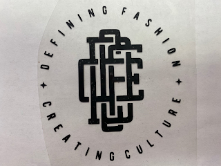 DFC DEFINING FASHION CREATING CULTURE logo
