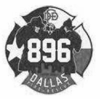 DFD 896 DALLAS FIRE RESCUE logo