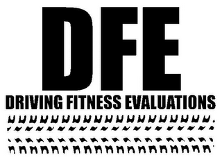 DFE DRIVING FITNESS EVALUATIONS logo