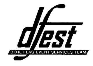 DFEST DIXIE FLAG EVENT SERVICES TEAM logo