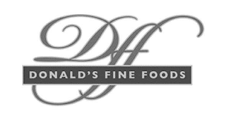 DFF DONALD'S FINE FOODS logo
