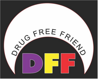 DFF DRUG FREE FRIEND logo
