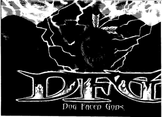 DFG DOG FACED GODS logo