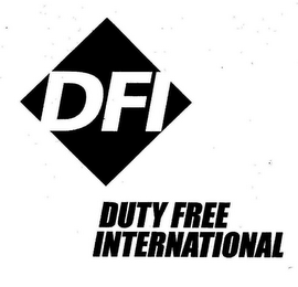 DFI DUTY FREE INTERNATIONAL logo