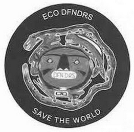 DFN DRS ECO DFNDRS SAVE THE WORLD logo