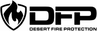 DFP DESERT FIRE PROTECTION logo