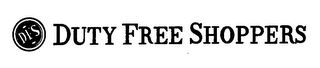 DFS DUTY FREE SHOPPERS logo