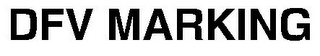 DFV MARKING logo