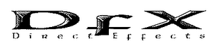 DFX DIRECT EFFECTS logo