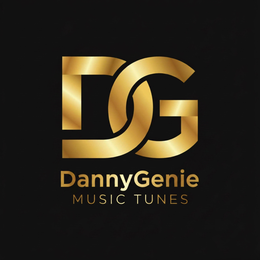 DG DANNYGENIE MUSIC TUNES logo