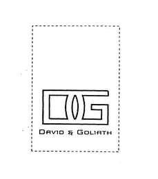 DG DAVID & GOLIATH logo