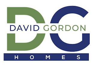 DG DAVID GORDON HOMES logo