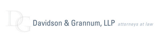 DG DAVIDSON & GRANNUM, LLP ATTORNEYS AT LAW logo