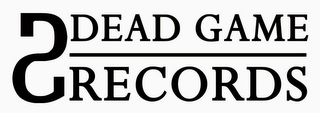 DG DEAD GAME RECORDS logo