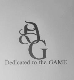 DG DEDICATED TO THE GAME logo