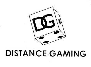 DG DISTANCE GAMING logo