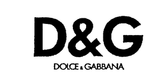 D&G DOLCE & GABBANA logo