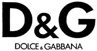 D&G DOLCE & GABBANA logo