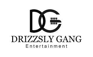 DG DRIZZSLY GANG ENTERTAINMENT logo