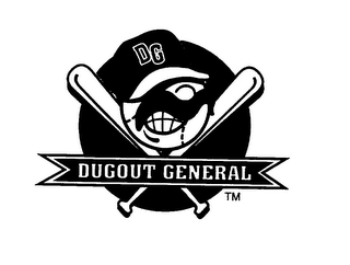 DG DUGOUT GENERAL logo