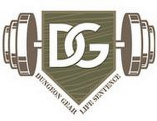 DG DUNGEON GEAR LIFE SENTENCE logo