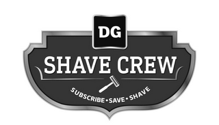DG SHAVE CREW SUBSCRIBE · SAVE · SHAVE logo