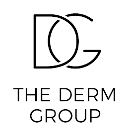 DG THE DERM GROUP logo