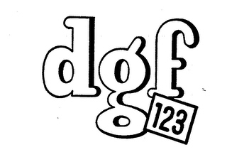 DGF 123 logo