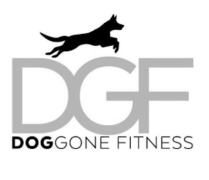 DGF DOGGONE FITNESS logo