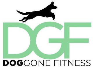 DGF DOGGONE FITNESS logo