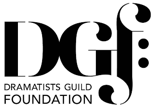 DGF: DRAMATISTS GUILD FOUNDATION logo