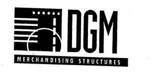 DGM MERCHANDISING STRUCTURES logo