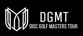 DGMT DISC GOLF MASTERS TOUR logo