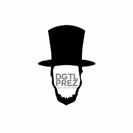DGTL PREZ ABE LINCOLN STYLE logo