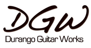 DGW DURANGO GUITAR WORKS logo