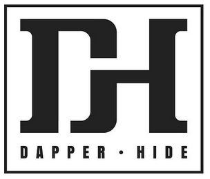 DH DAPPER · HIDE logo