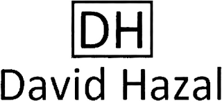 DH DAVID HAZAL logo