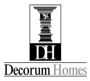 DH DECORUM HOMES logo